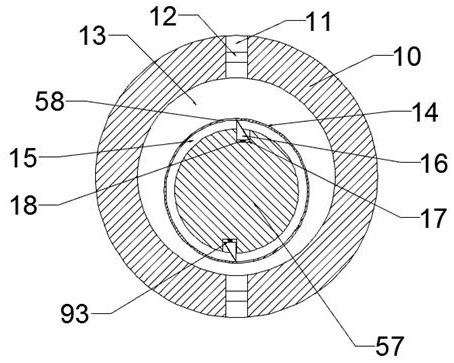 Perforating device capable of adjusting pore size and depth