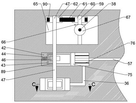 Perforating device capable of adjusting pore size and depth