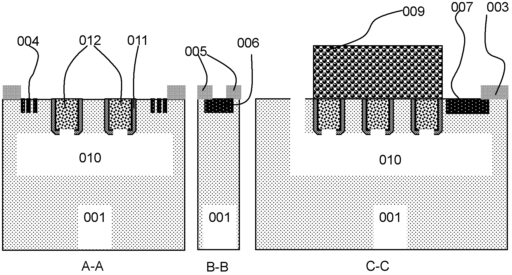 Composite integrated sensor structure and manufacture method thereof