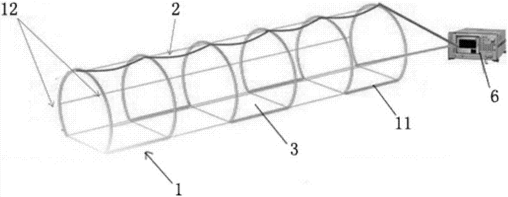 Structure health monitoring system for weak soil shield tunnel