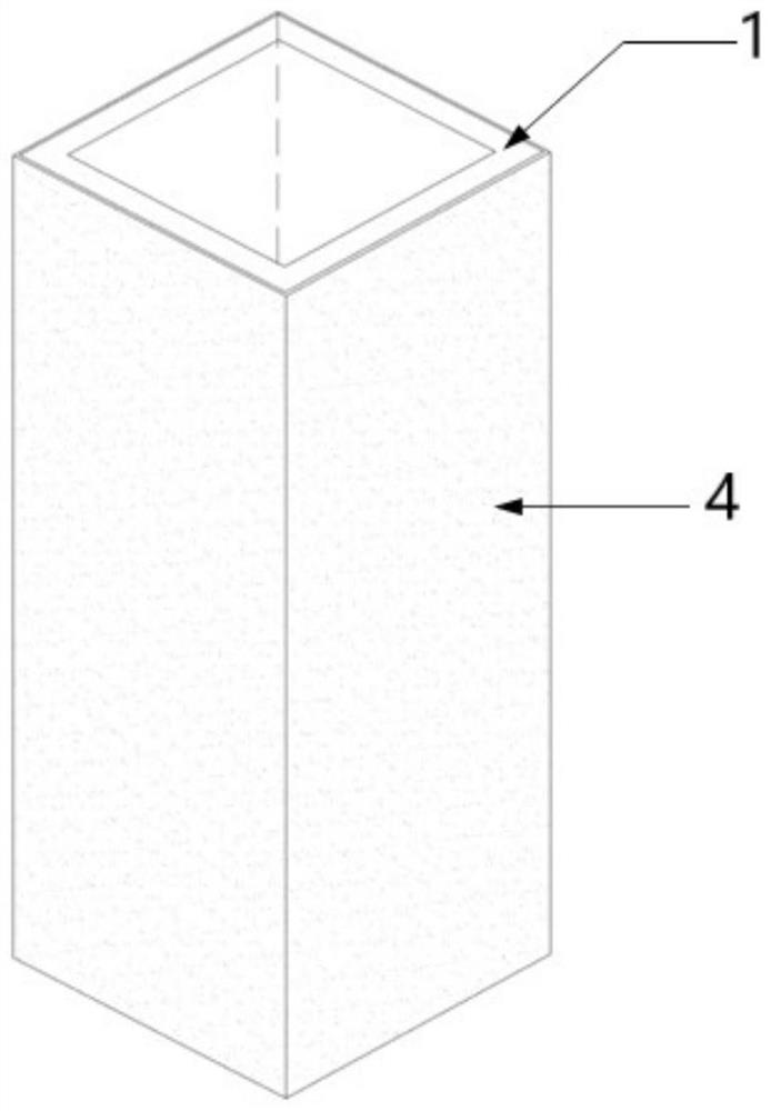 Concrete based on 3D printing, preparation method thereof and 3D printing column template