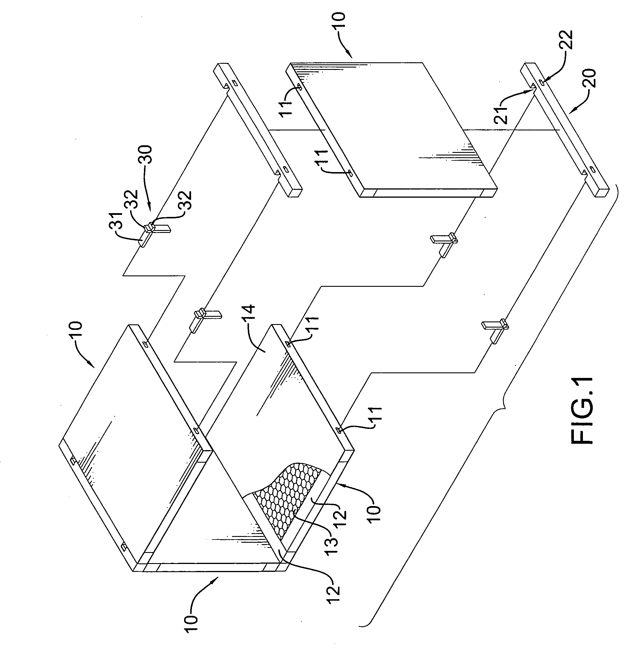 Modular shelving system