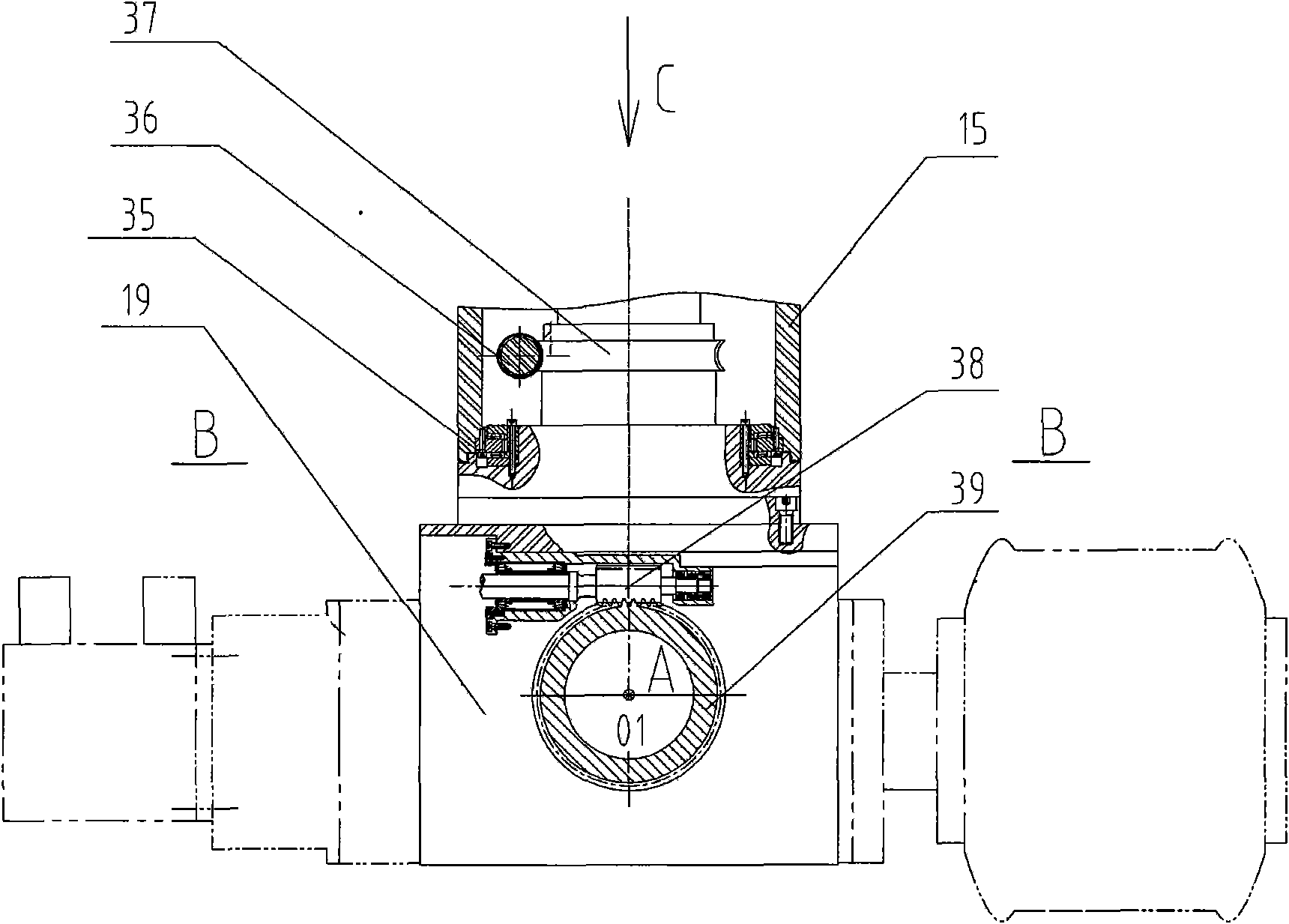 Track slab grinder