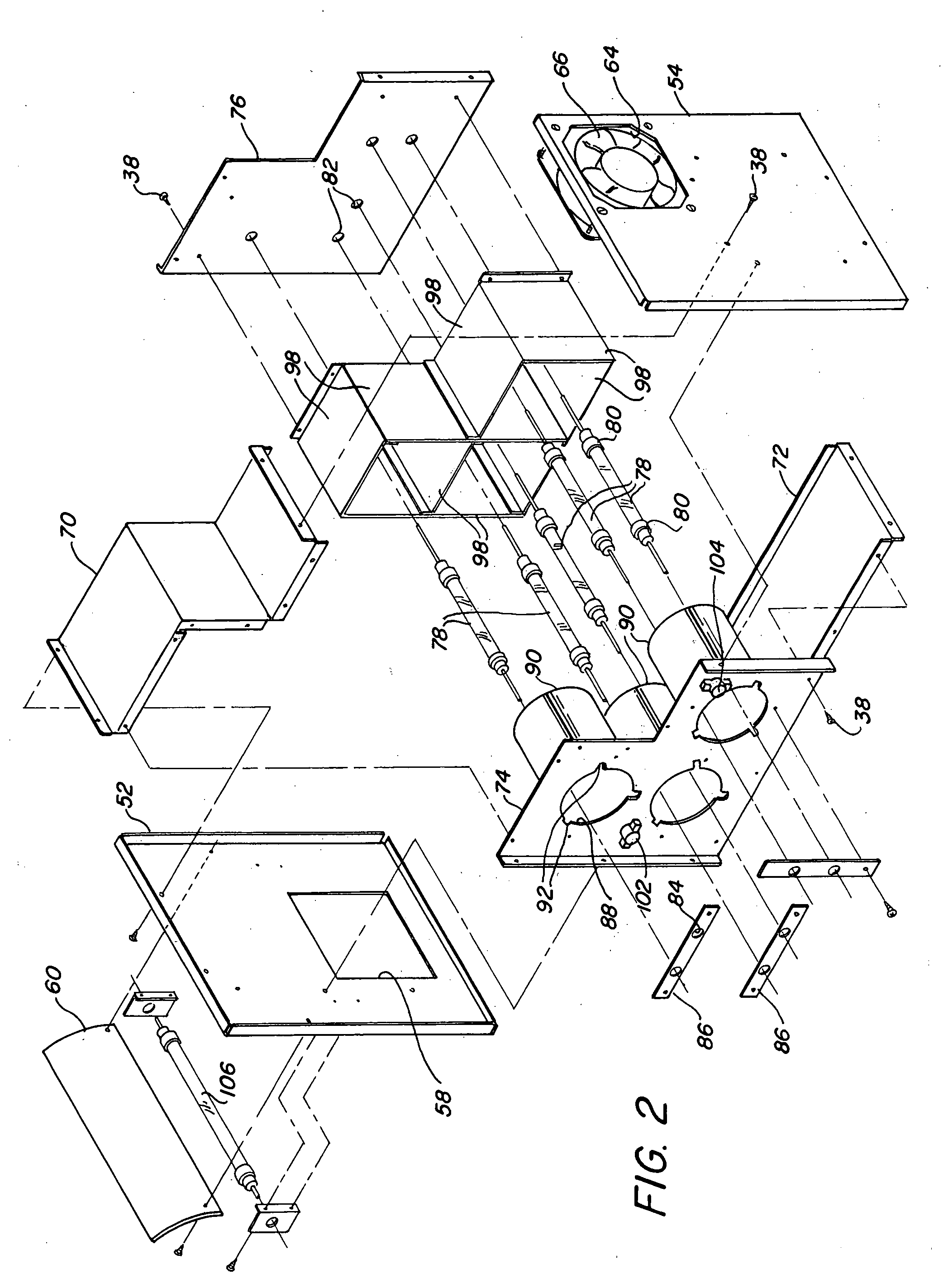 Space heater with pretreated heat exchanger