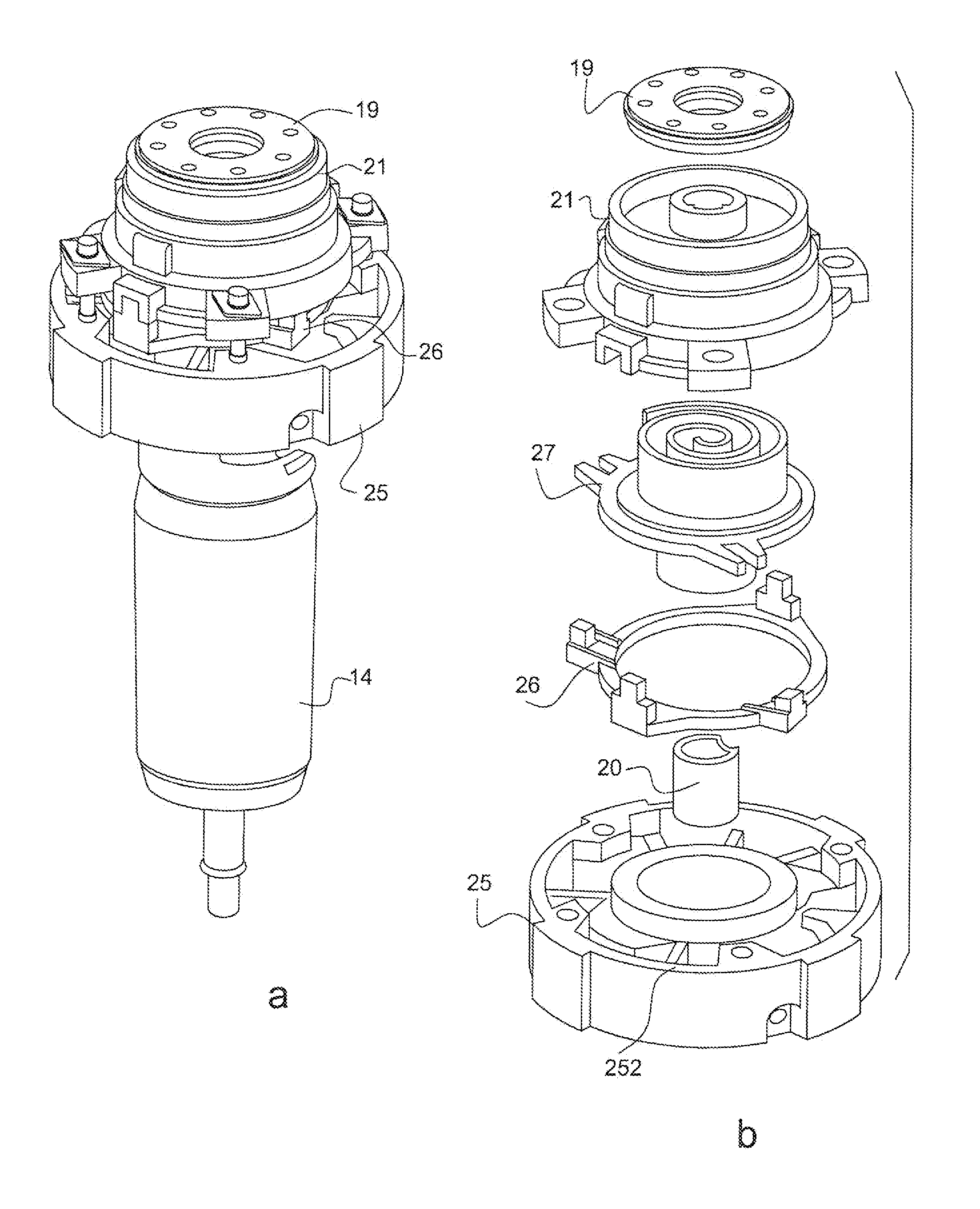 Compressors including polymeric components