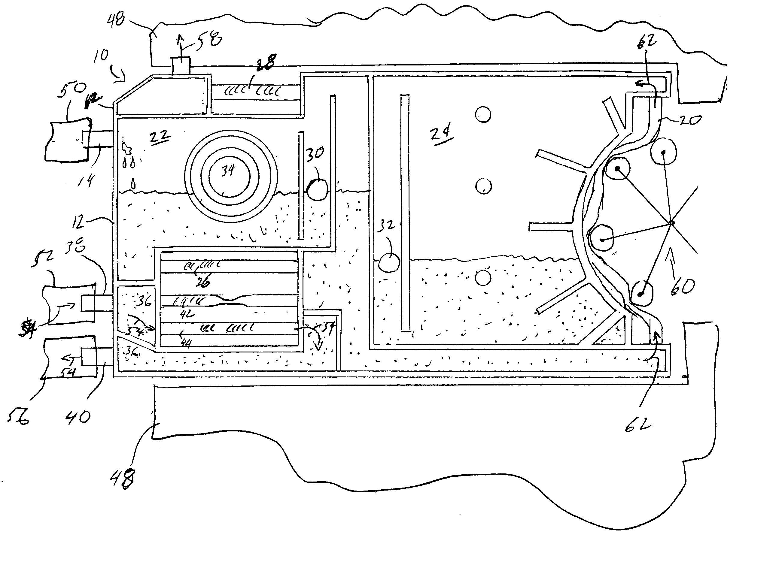 Combined peristaltic and vacuum aspiration cassette