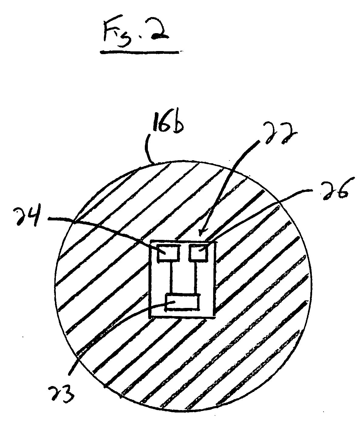 Game set including projectiles with internal distance measuring means