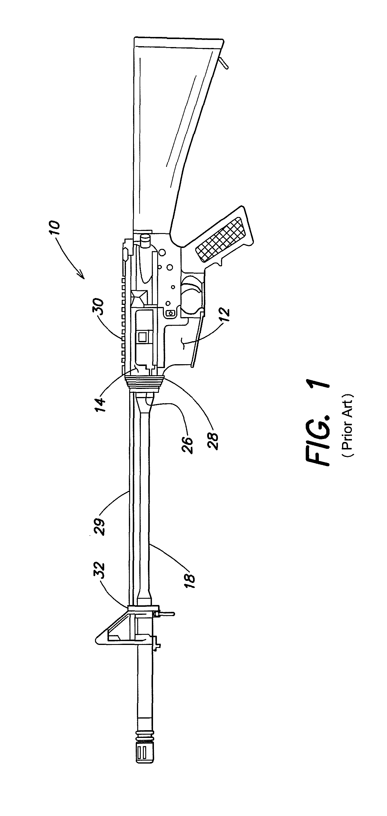 Modular fore-end rail/hand guard assembly system for firearms with selectable heat dissipation characteristics