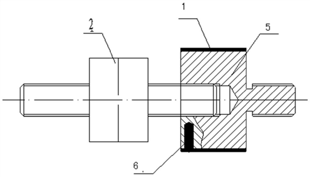 Accurate measurement device and method for loading force of ultralow-temperature equipment