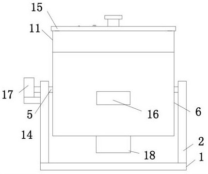 Storage tank for organic fertilizer fermentation