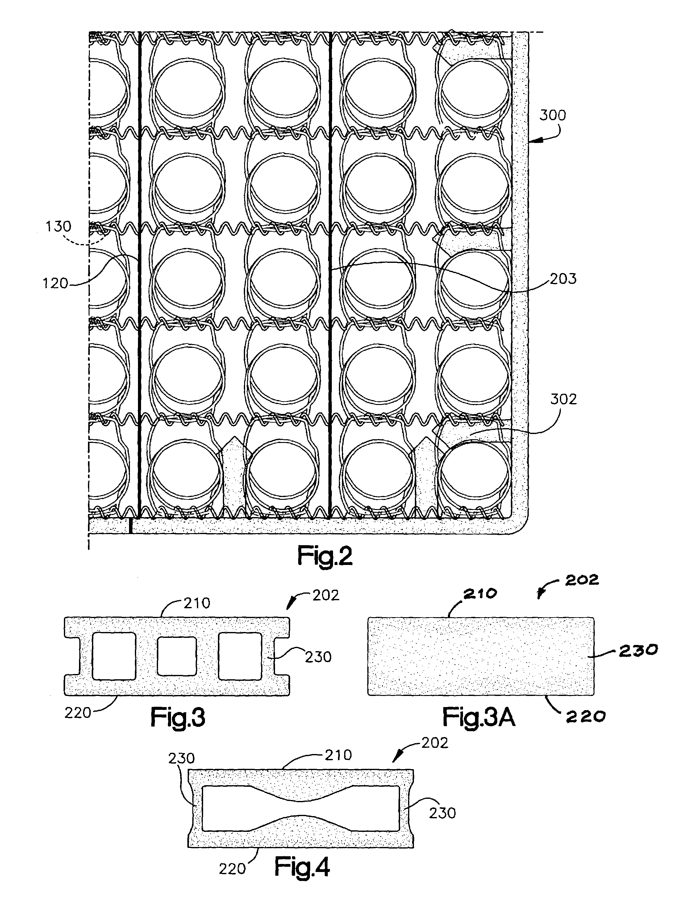 Unitized thermoplastic foam structures