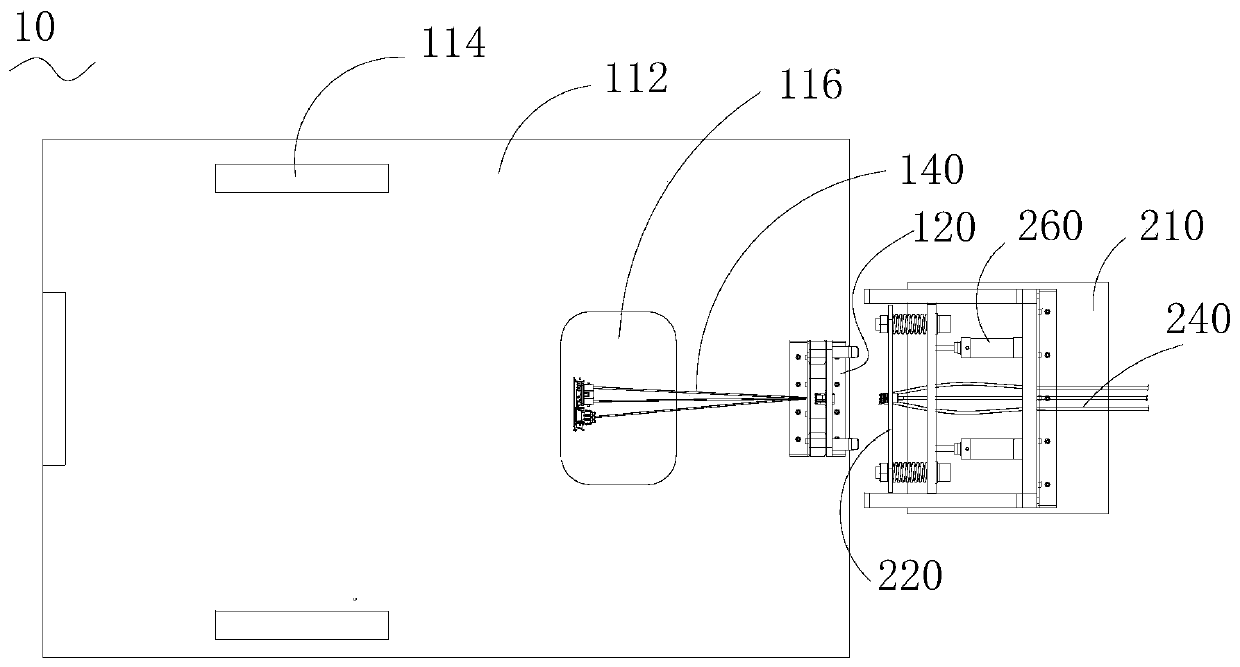 Plug-in device, cell module charge and discharge detection system and automatic plug-in method