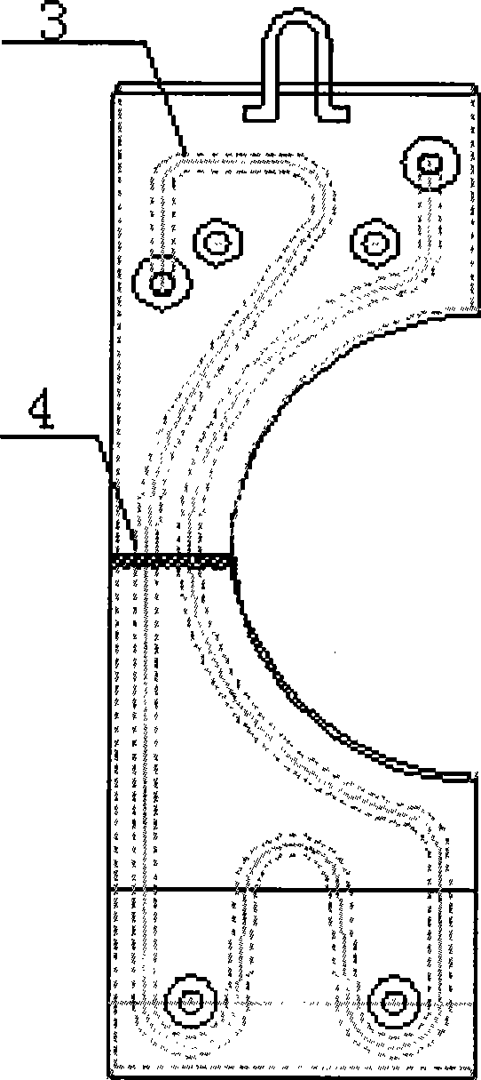 Method for repairing blast furnace cooling stave