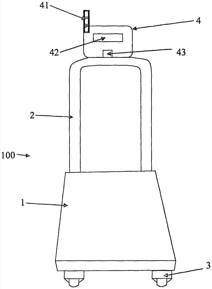 Intelligent electronic scale and use method thereof