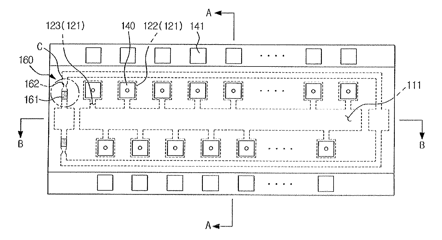 Head chip for ink jet type image forming apparatus