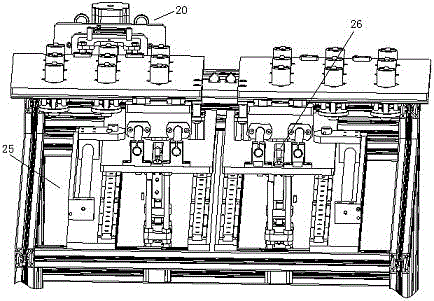 C type retaining ring feeding device