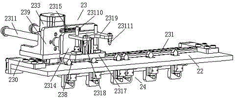 C type retaining ring feeding device