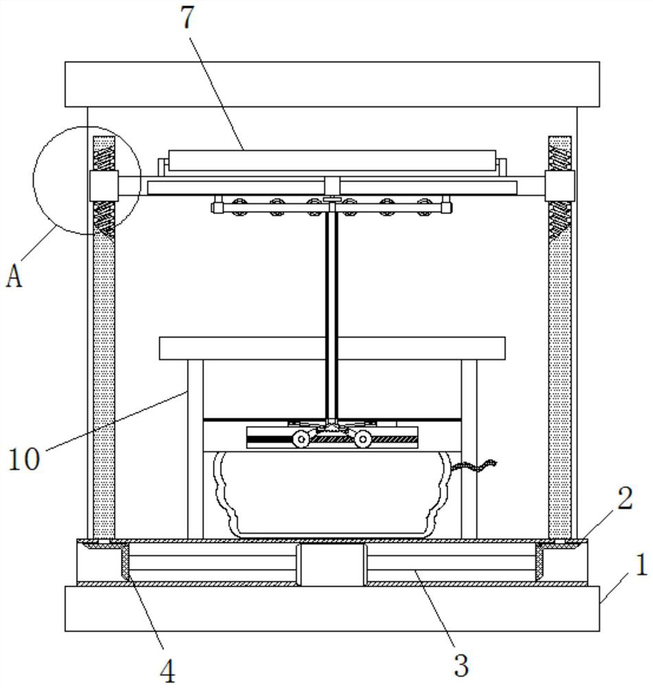 Integrated cleaning device capable of increasing water spraying speed by using air pressure