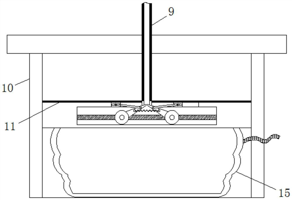 Integrated cleaning device capable of increasing water spraying speed by using air pressure