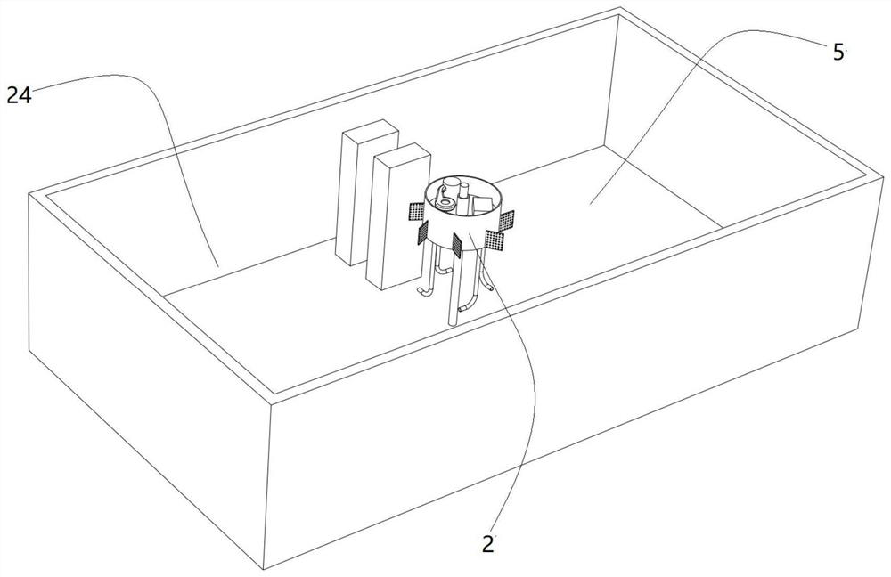 An impeller aeration hybrid water body aerator and method thereof