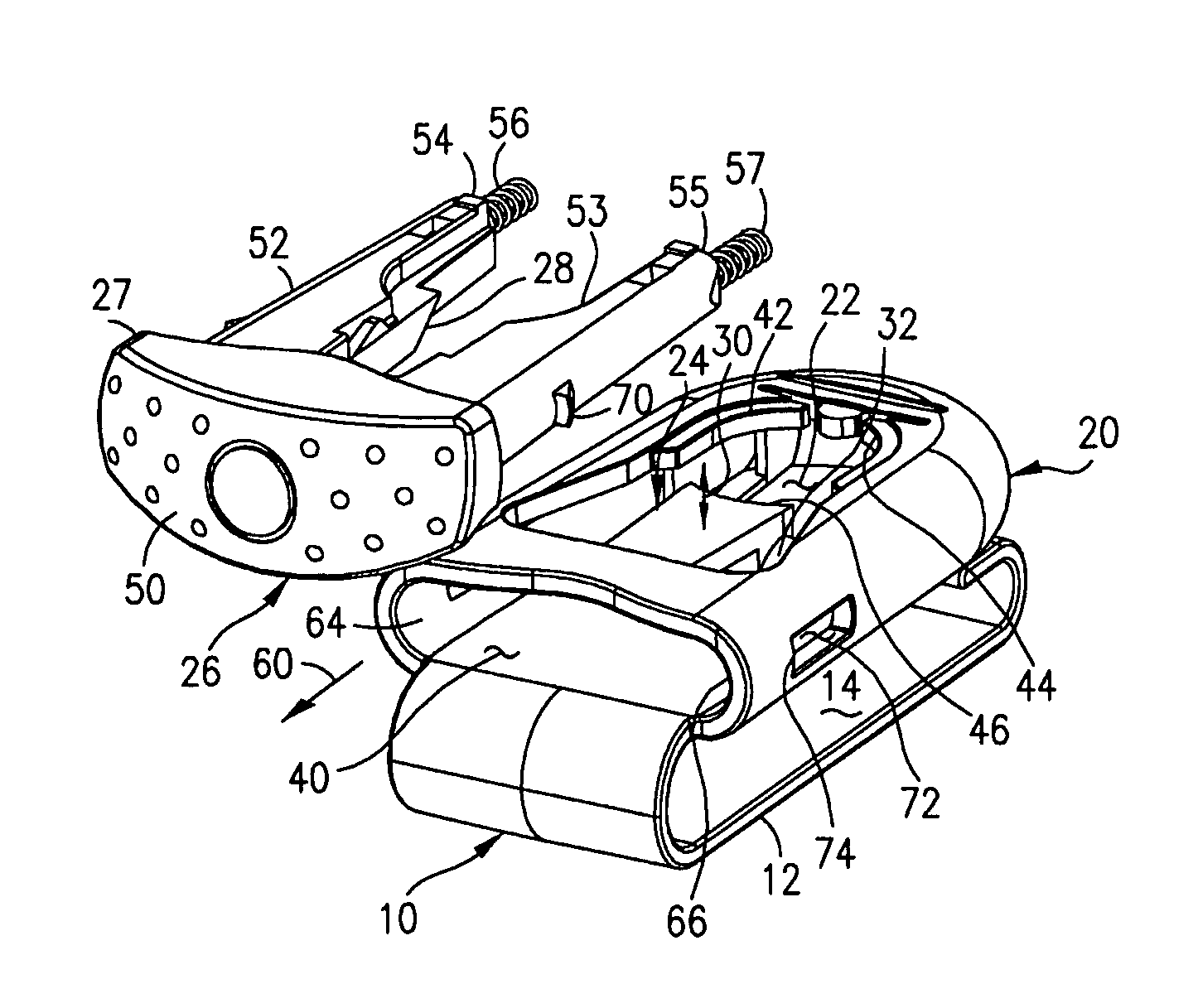 Plastic mount system for cellular phone or personal electronic device attachment