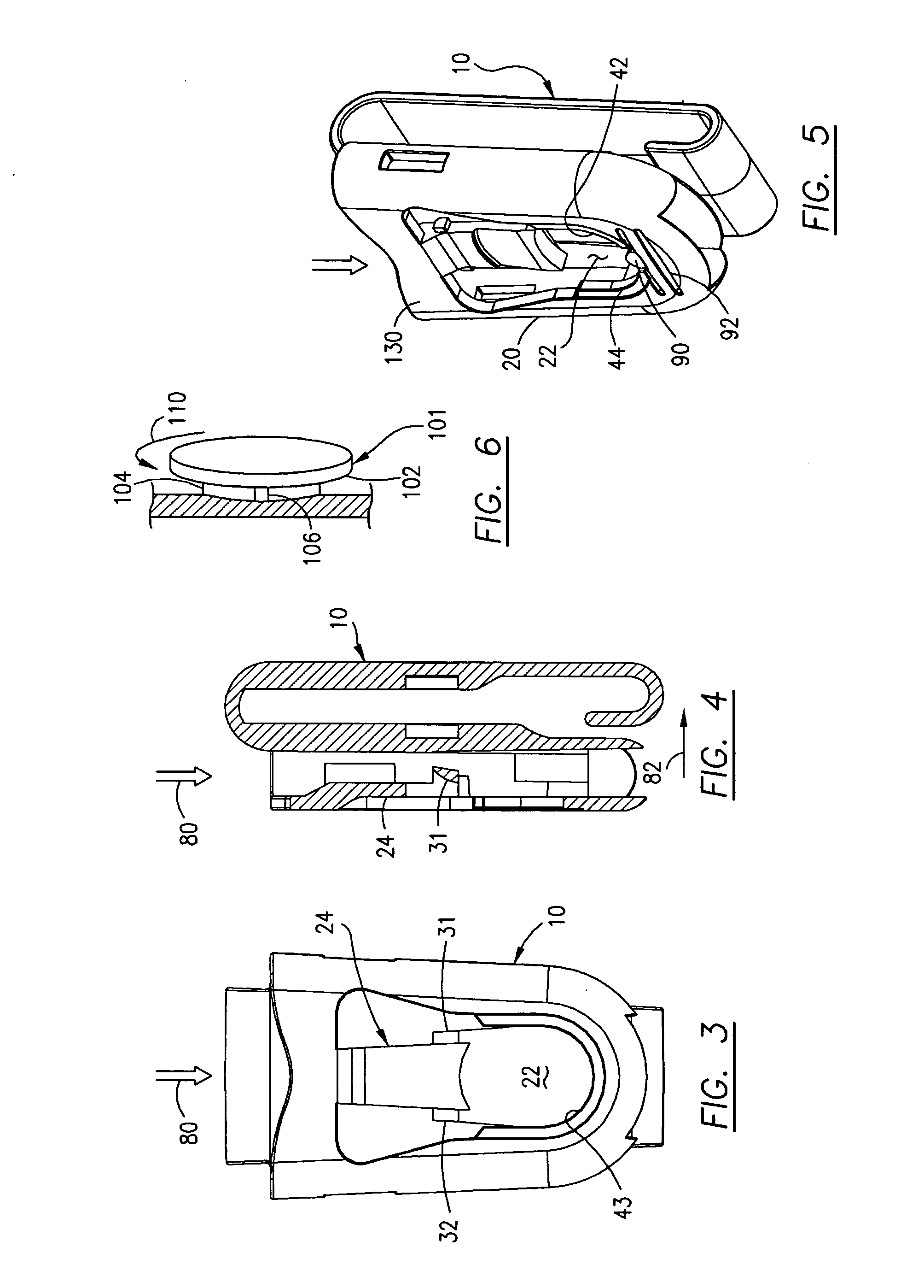 Plastic mount system for cellular phone or personal electronic device attachment