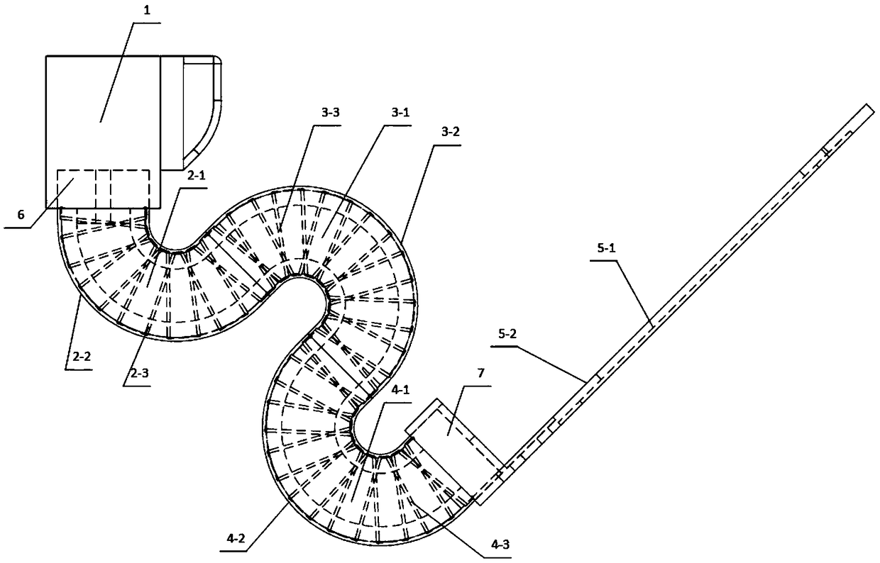 A frog-like swimming leg employing an underactuated series software aerodynamic bending module