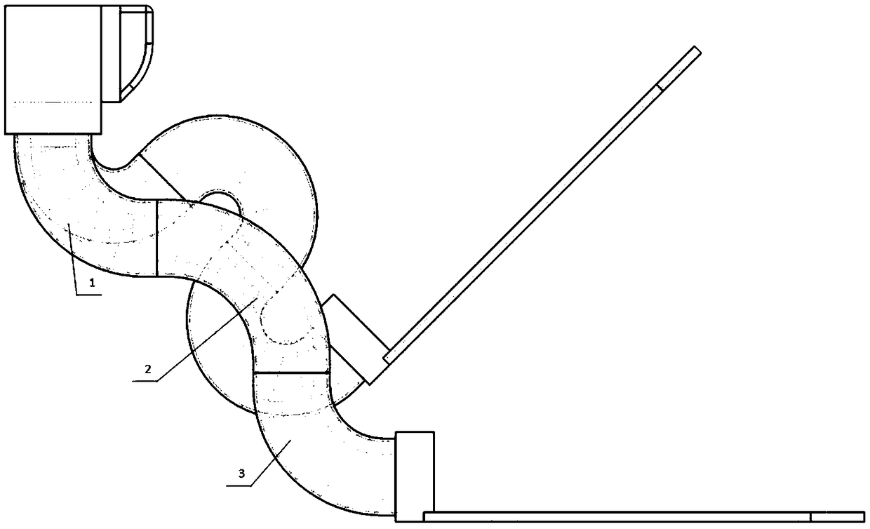 A frog-like swimming leg employing an underactuated series software aerodynamic bending module