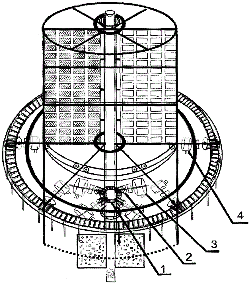 Energy storage multi-energy augmentation type wind-magnetic power station and its application