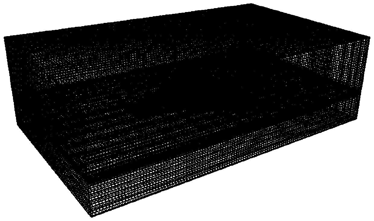 Under-actuated water surface ship course control method based on CFD