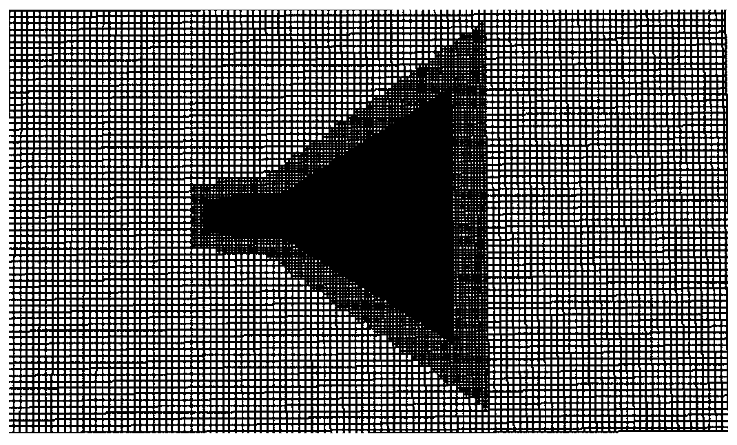 Under-actuated water surface ship course control method based on CFD