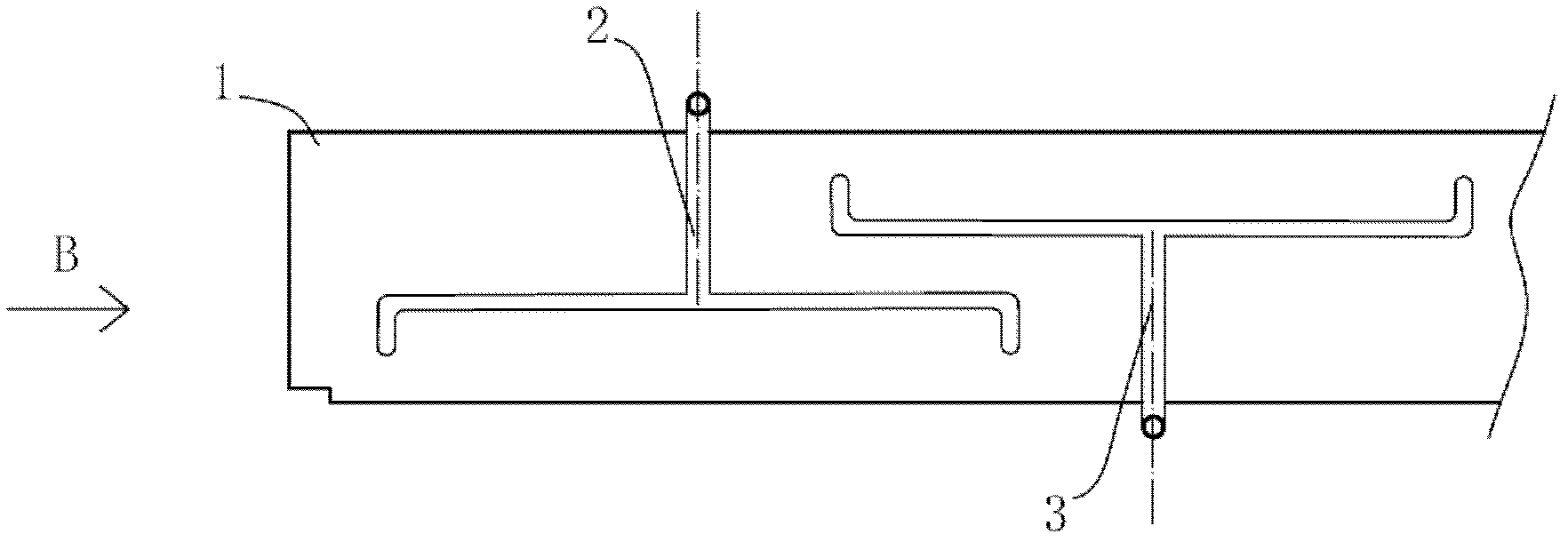 Energy-saving type spinning die head for spinning box