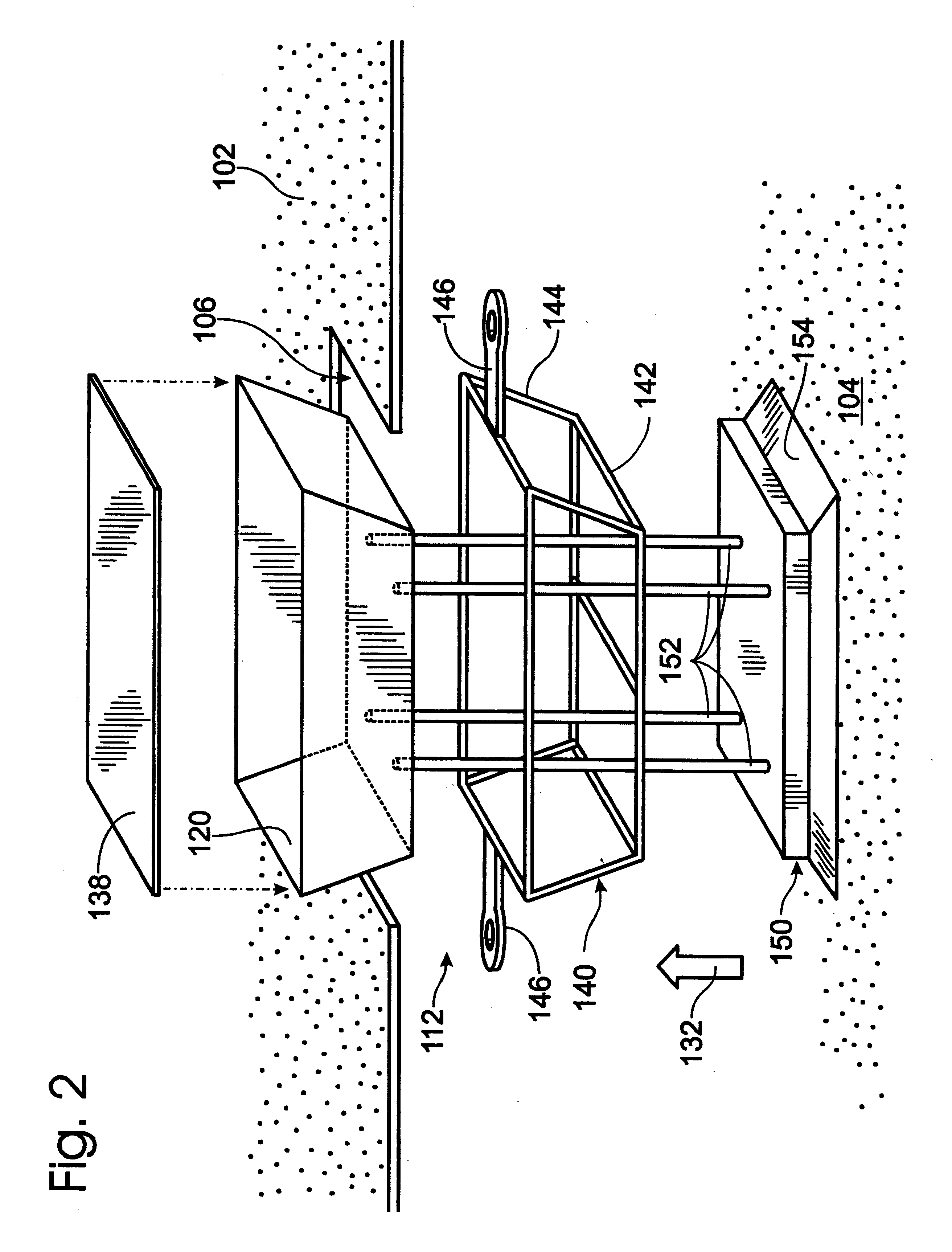 Under floor storage system for building