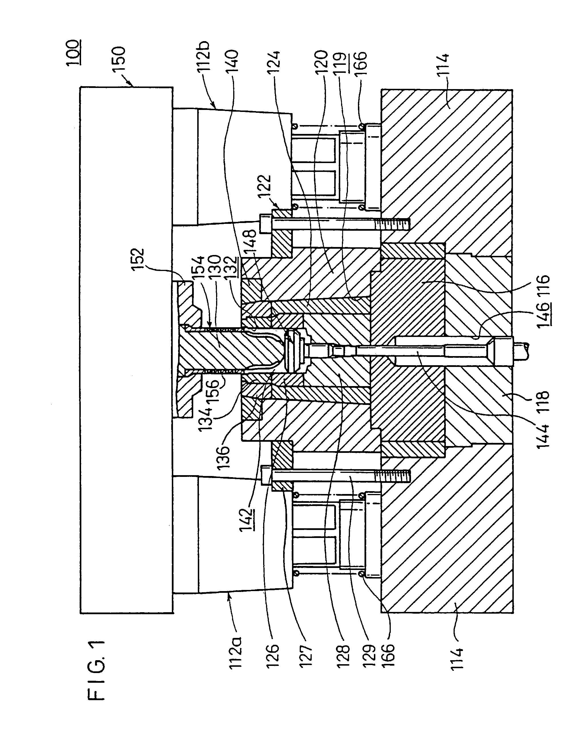 Forging die apparatus