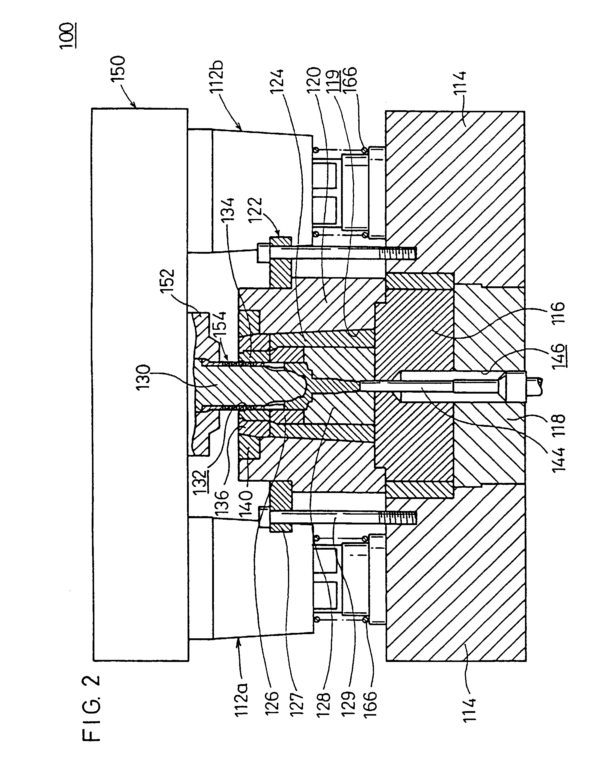 Forging die apparatus