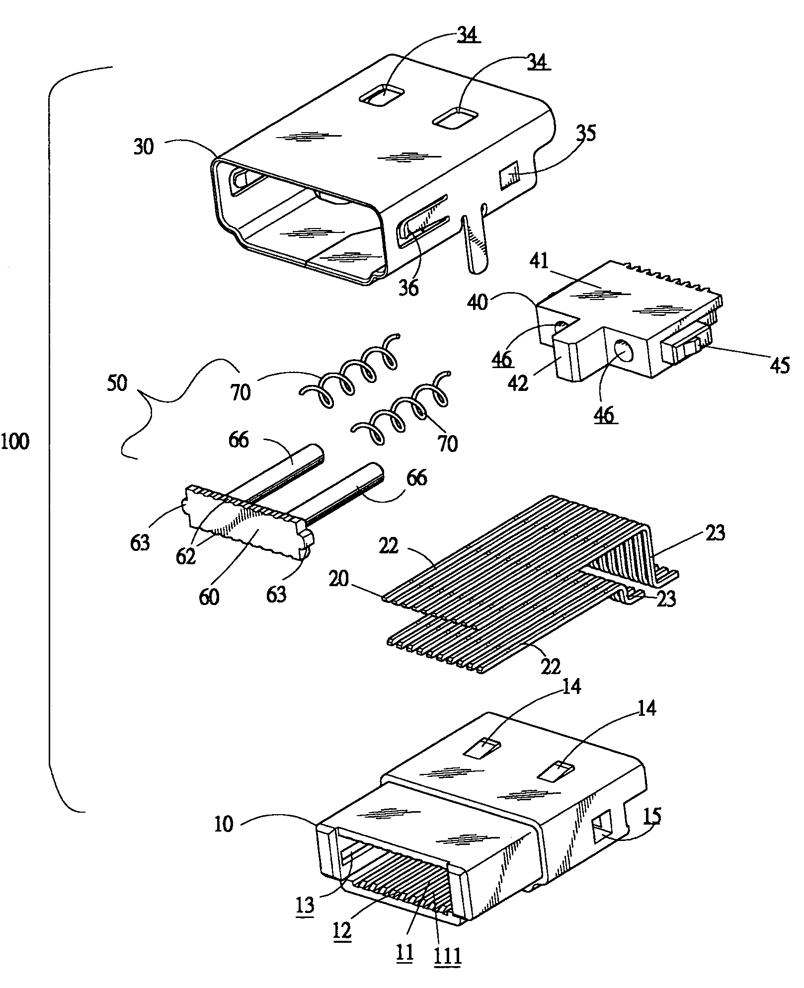 Dustproof receptacle connector