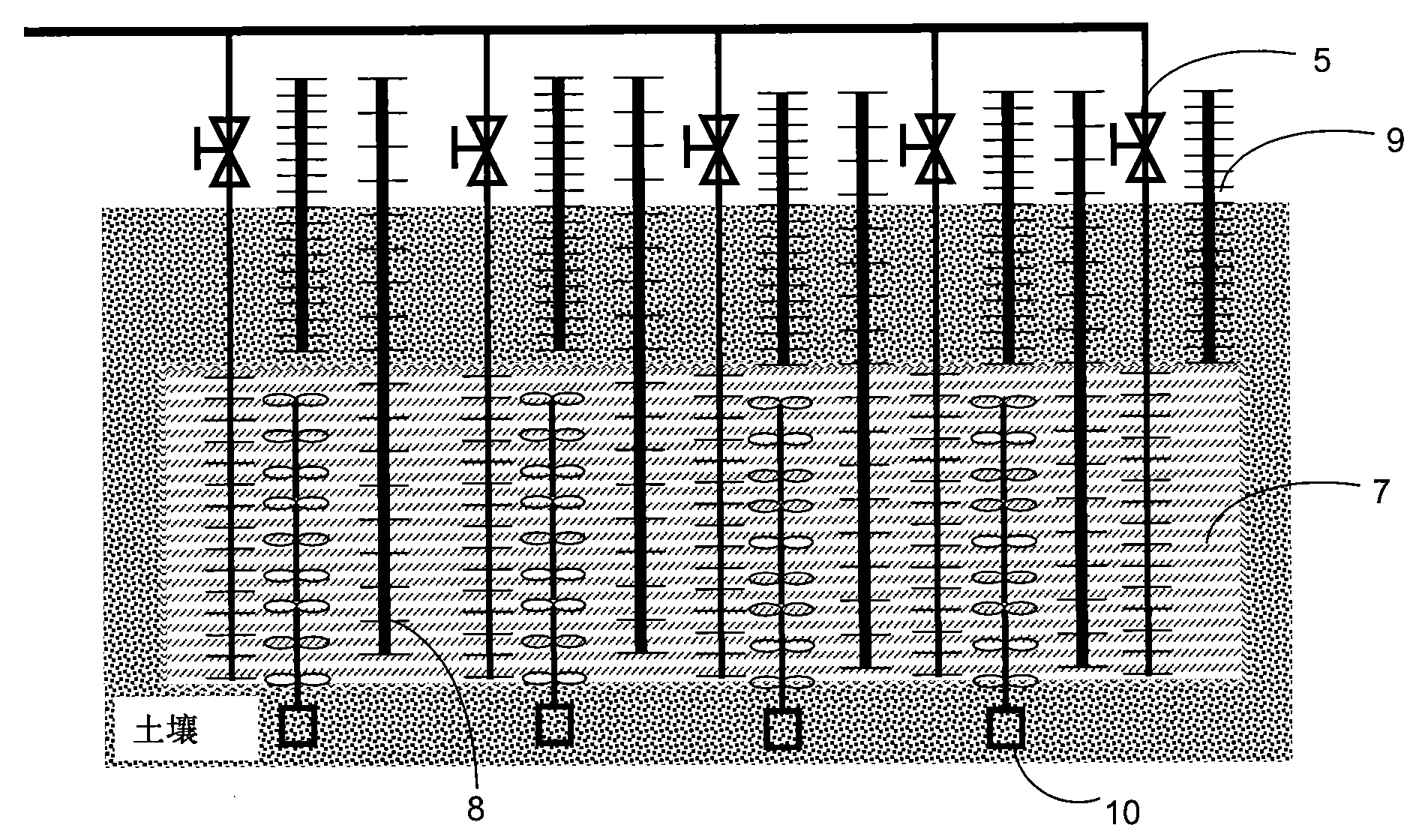 Ground source cold accumulation device and ground source cold accumulation system