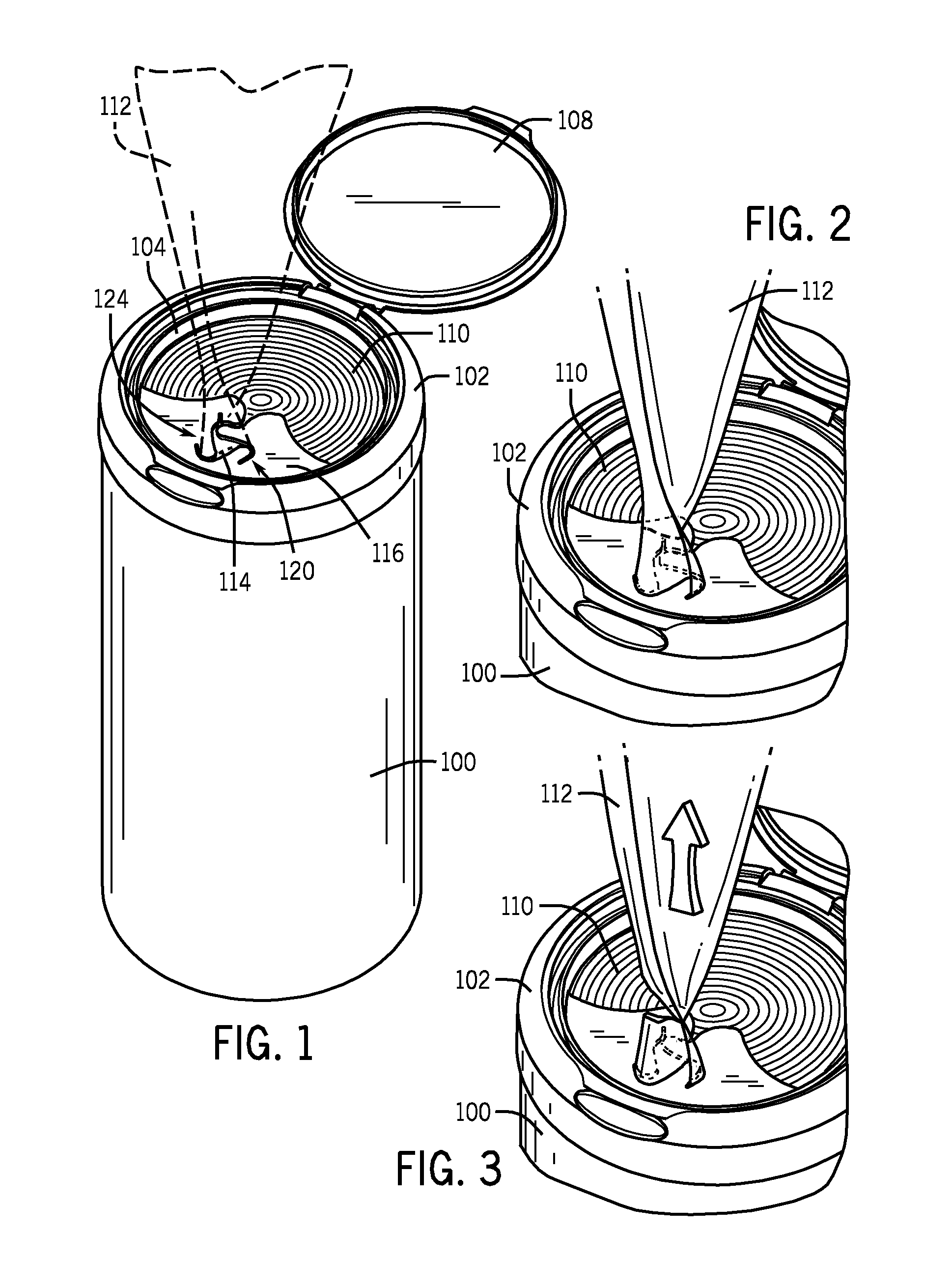 Dispensing aperture for wipes