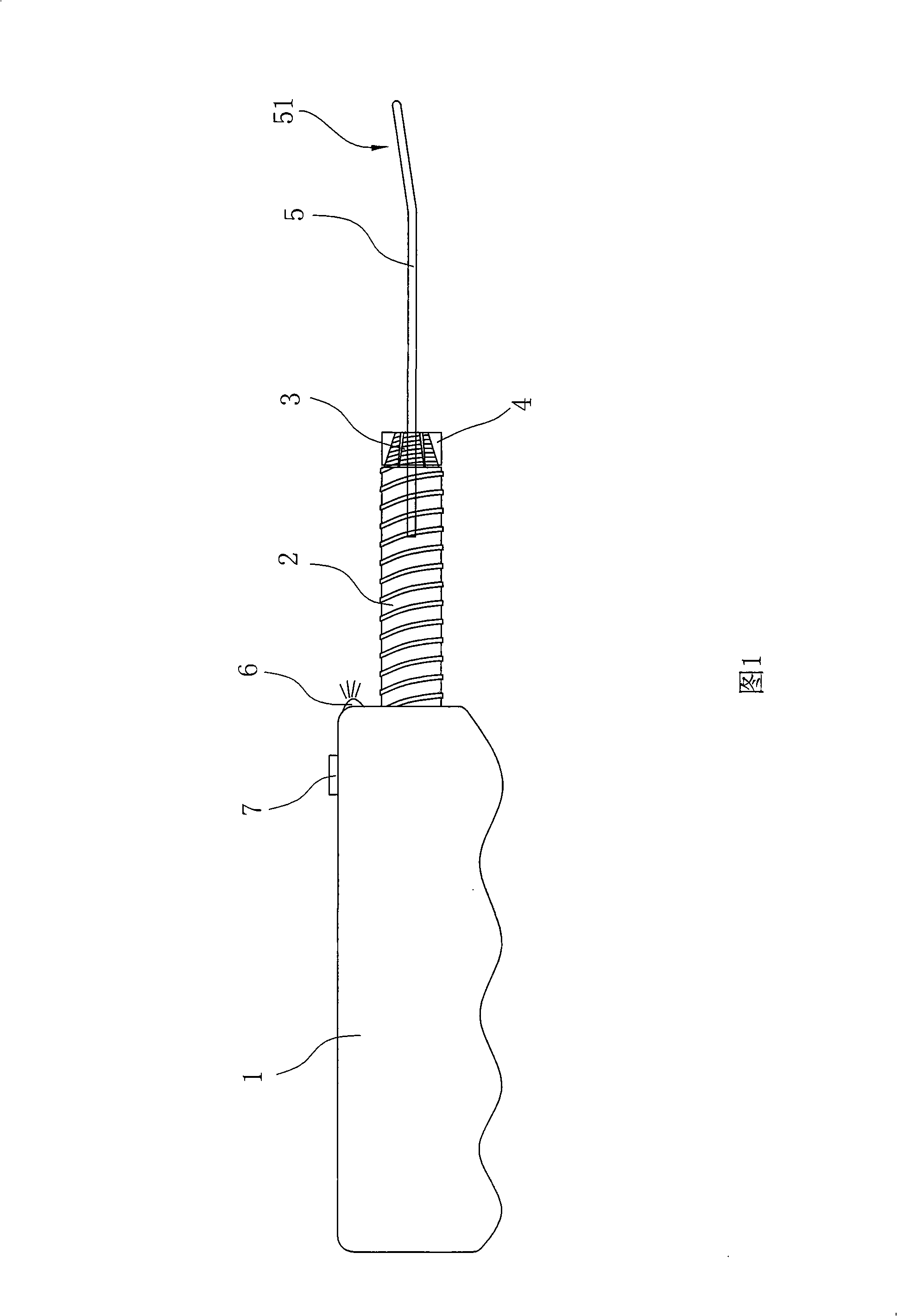 Candle extinguishing device