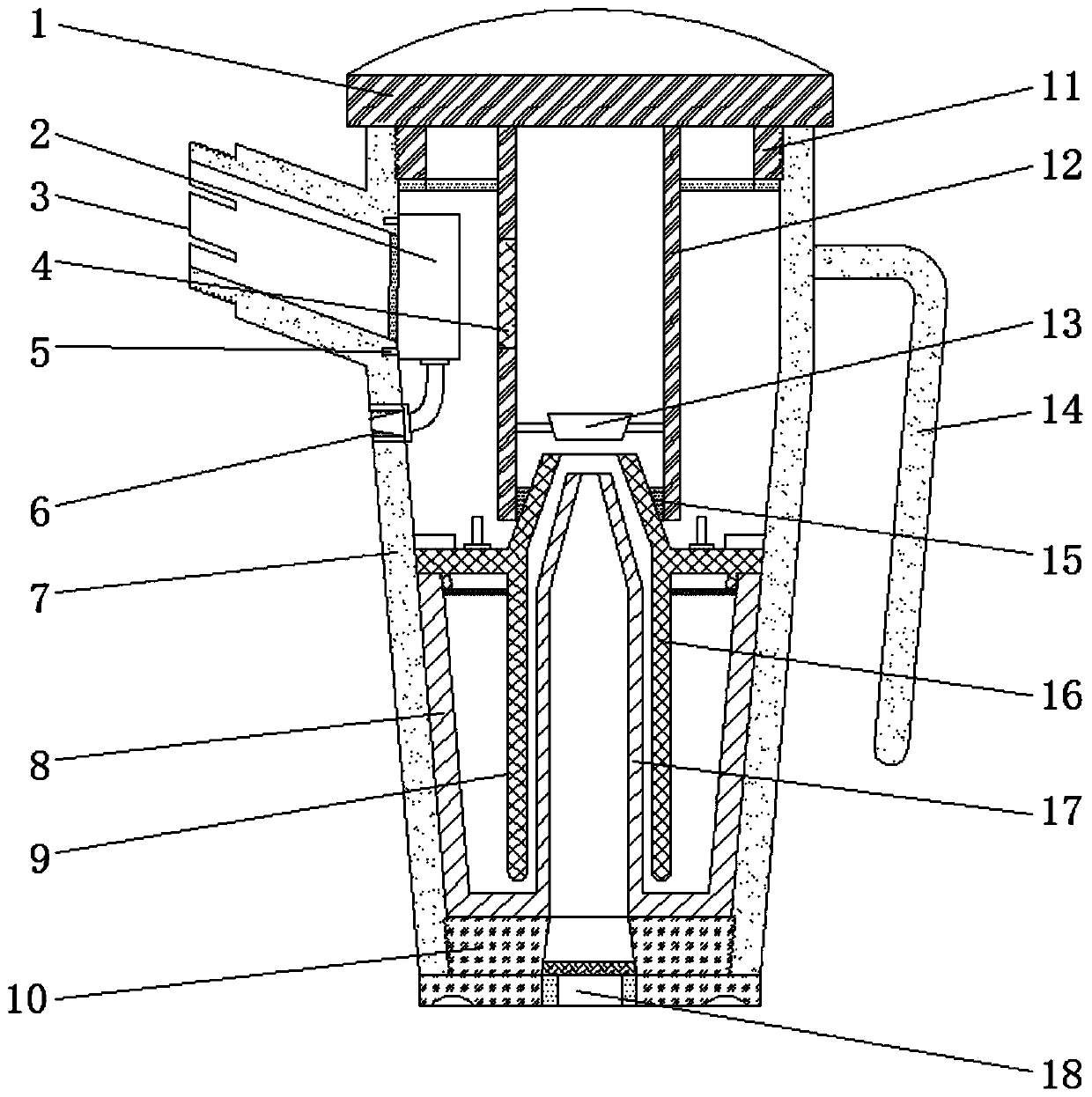 Adjustable atomization inhalation device for pediatric internal medicine