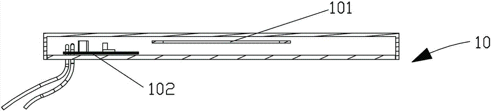 Wireless-power-supply light-emitting brick