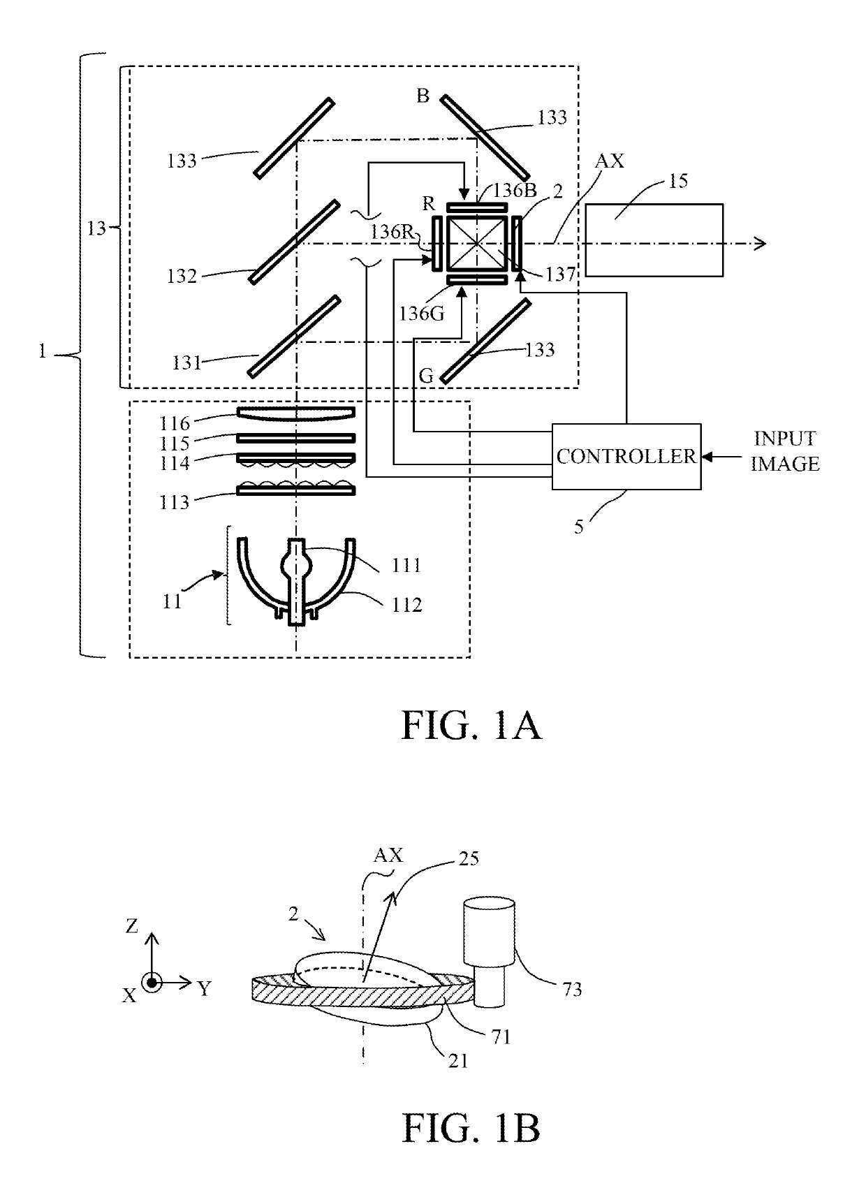 Image projection apparatus