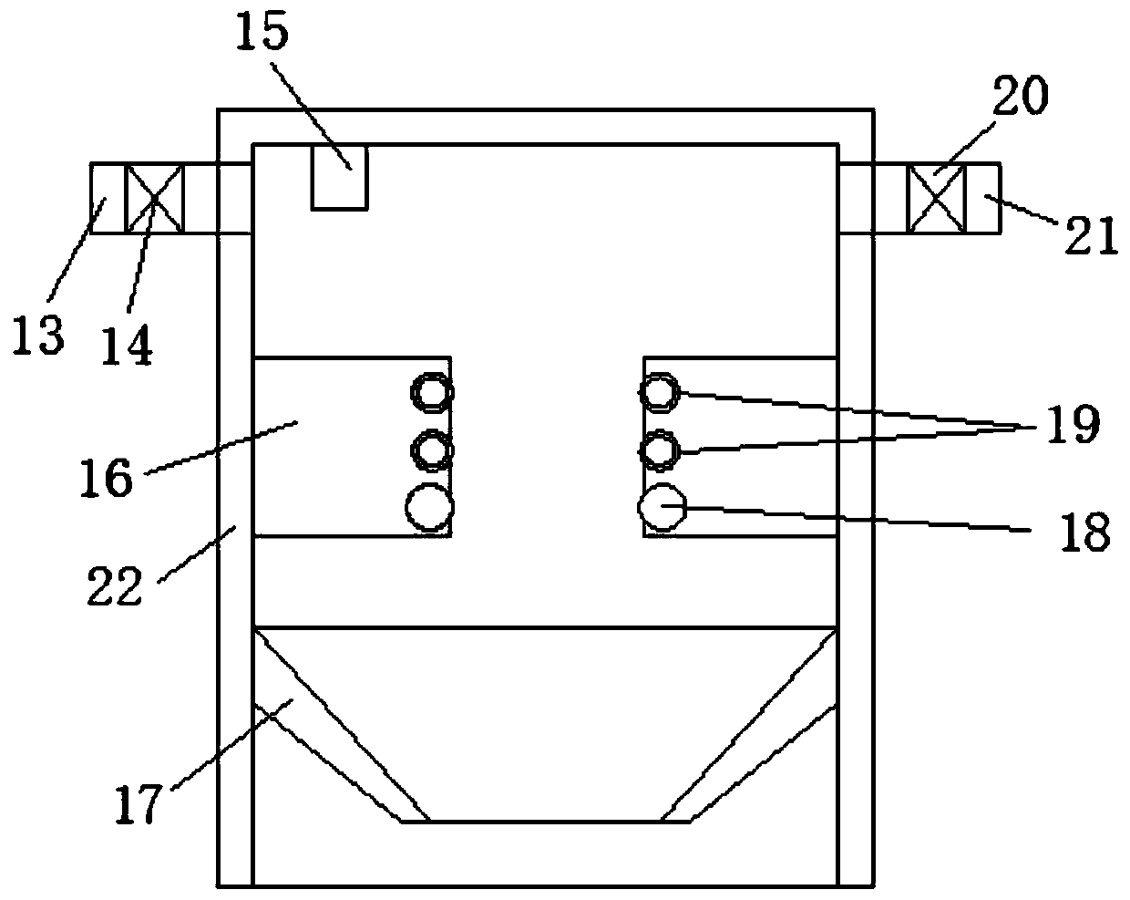 A sealing safety detection device for beverage packaging cans