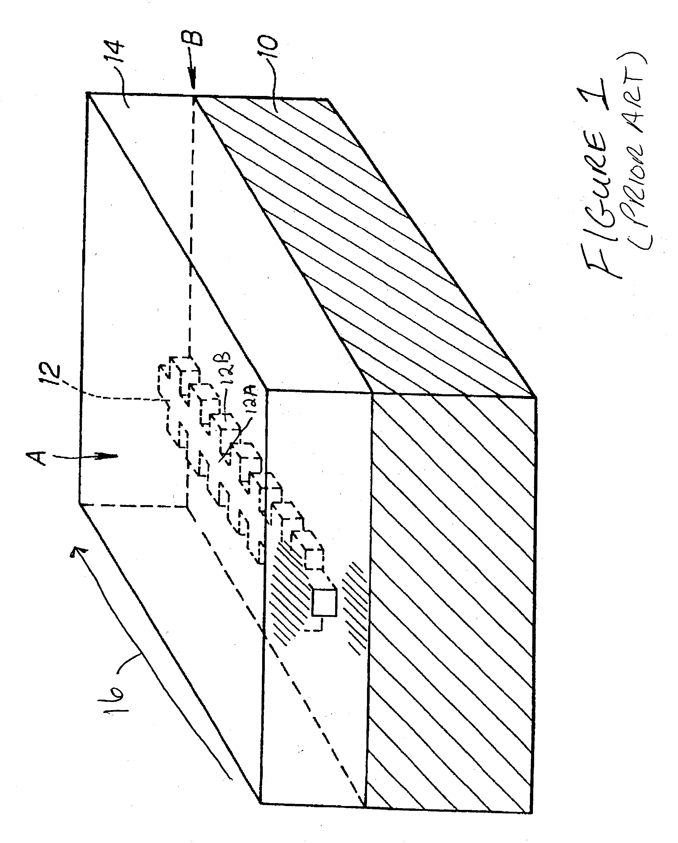 Optical waveguide with non-uniform sidewall gratings