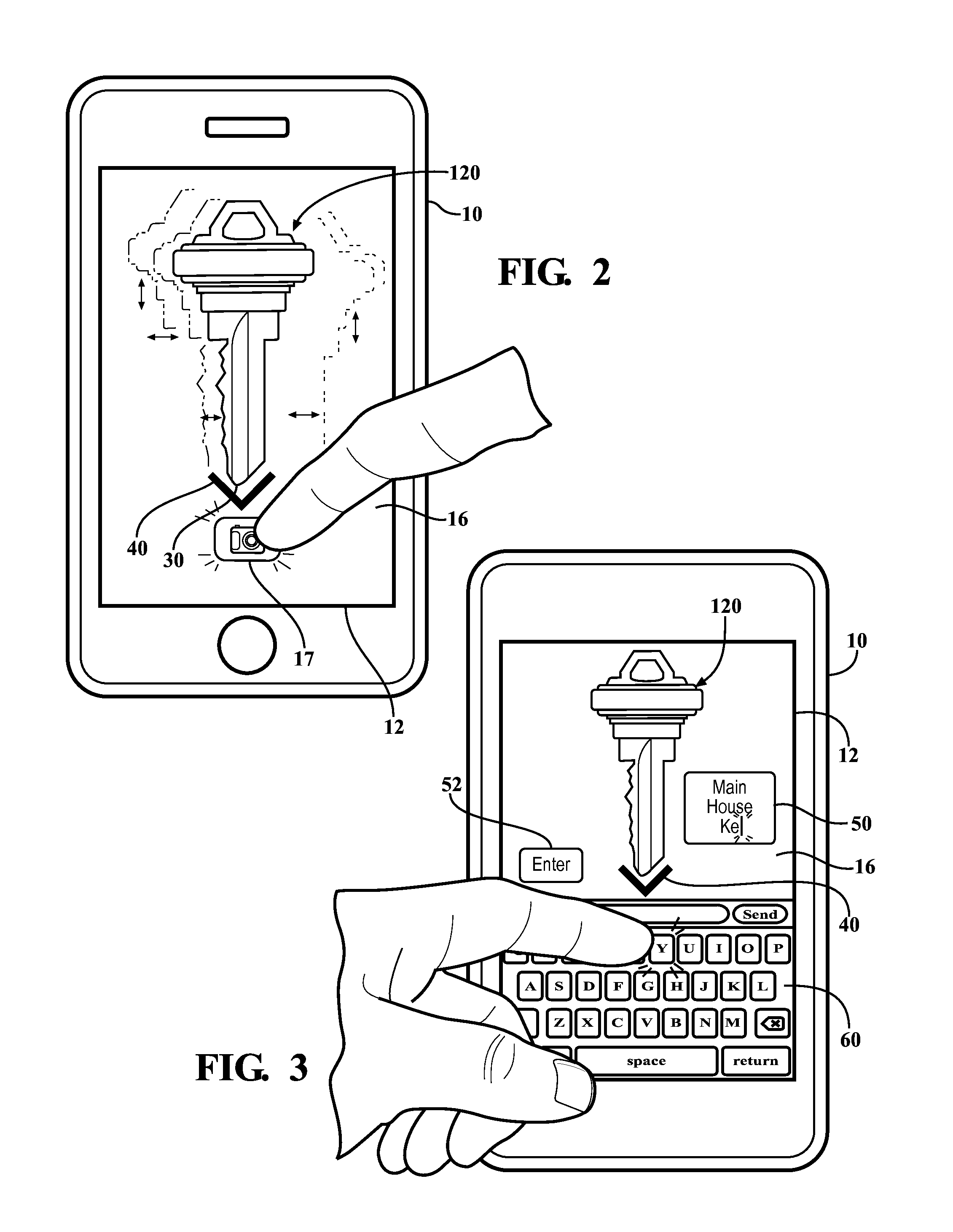 Mobile Key Identification