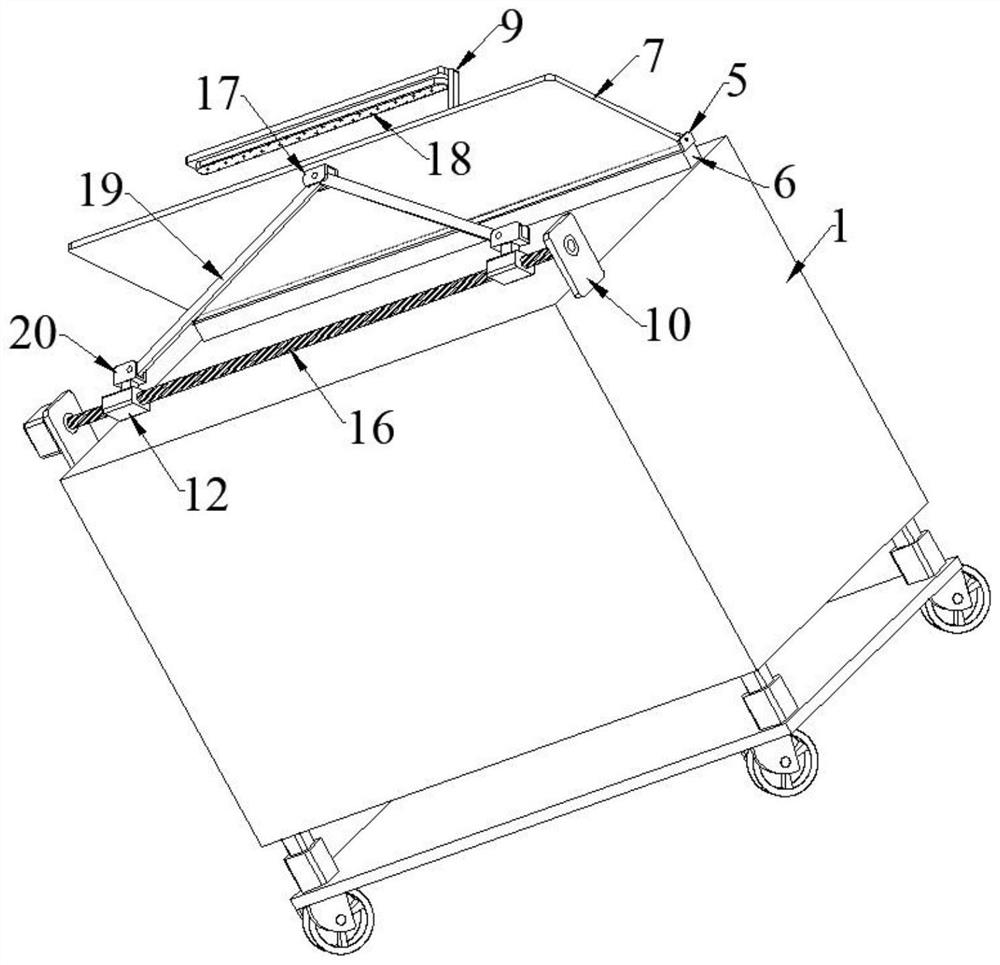 Case examination recording device for laboratory