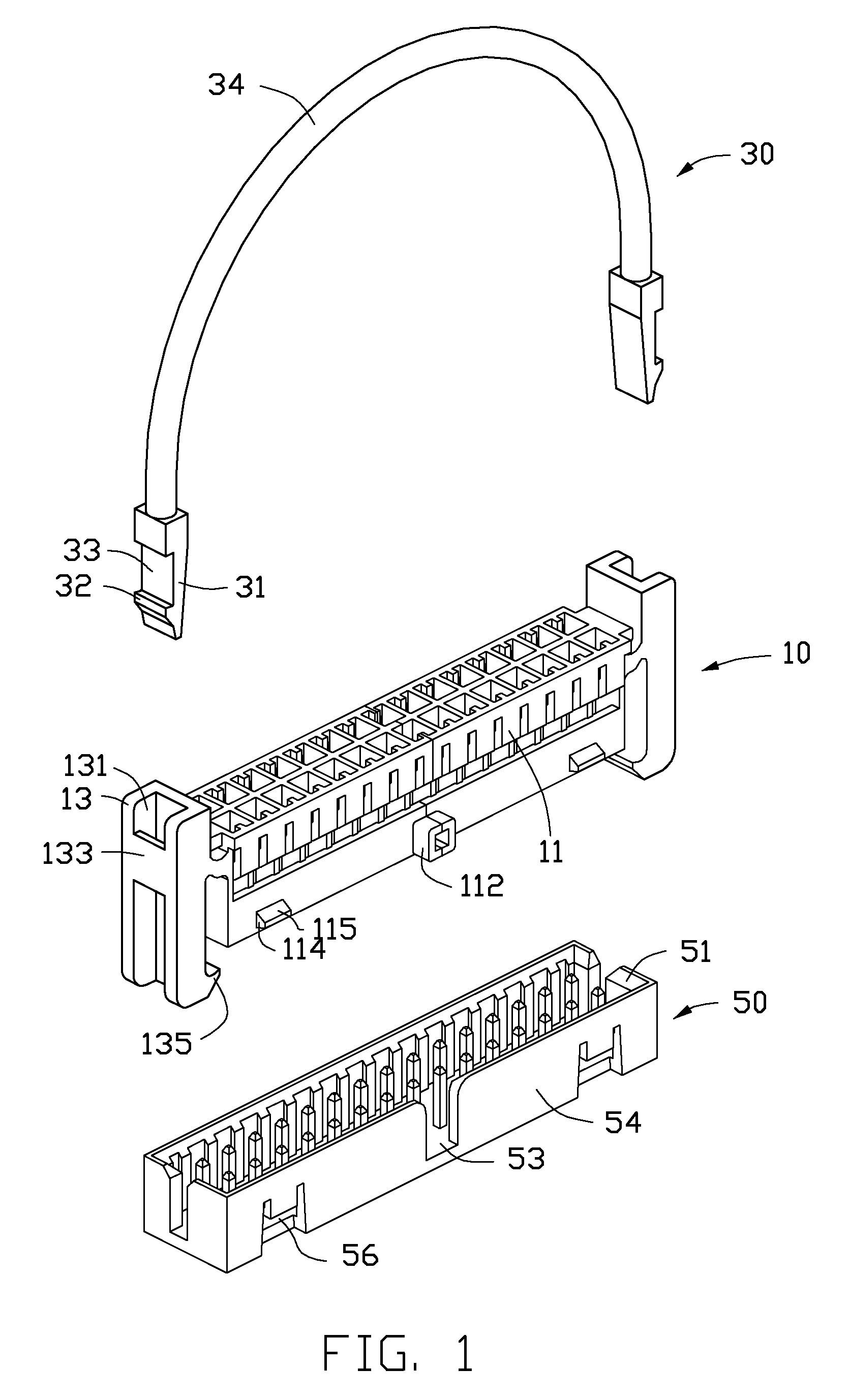 Electronic connector assembly