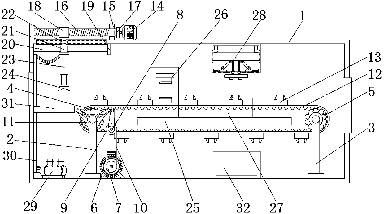 Automatic pin processing device of capacitor