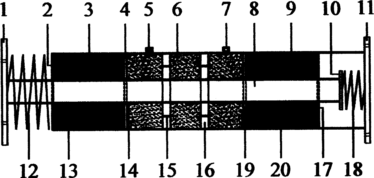 High performance composite shock absorber