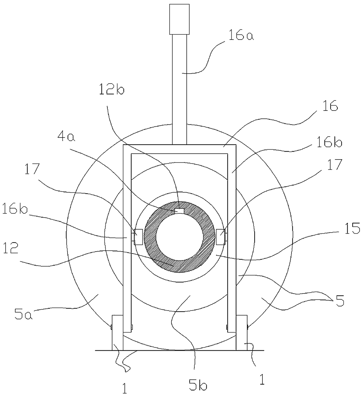 Rewinding mechanism for rechecking machine